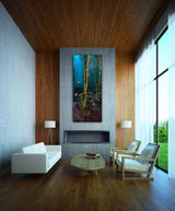 "Forest's Edge" 24X48 Canvas
